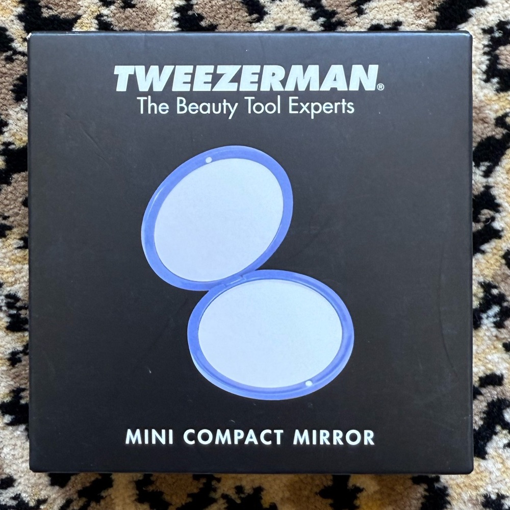 Tweezerman mini compact mirror (NIB)